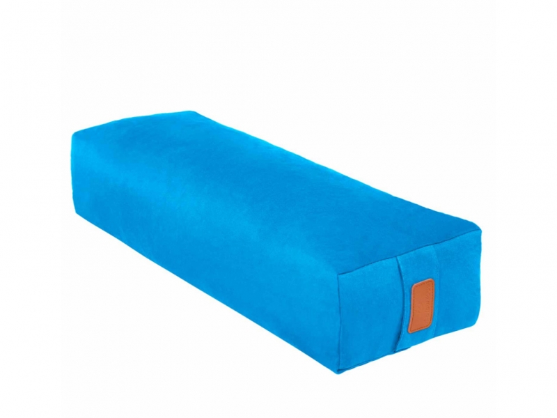 Yoga Bolster Blau - Yogazubehör