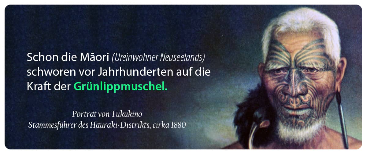 Grünlippmuschel Kapseln - Schon die alten Maori schworen auf die Kraft der Muschel.