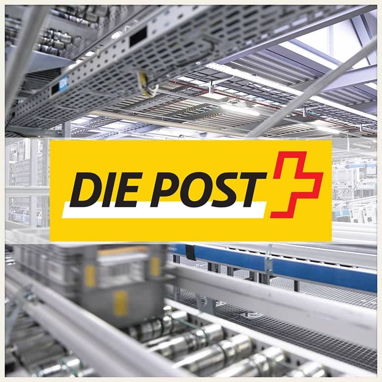 Lieferung durch die Schweizer Post