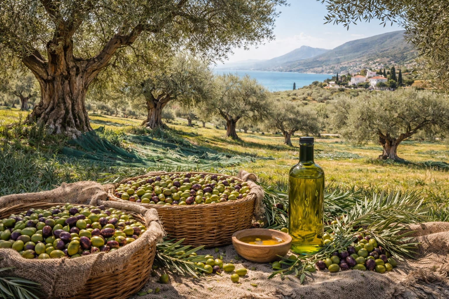 Olivenanbau in Peloponnes