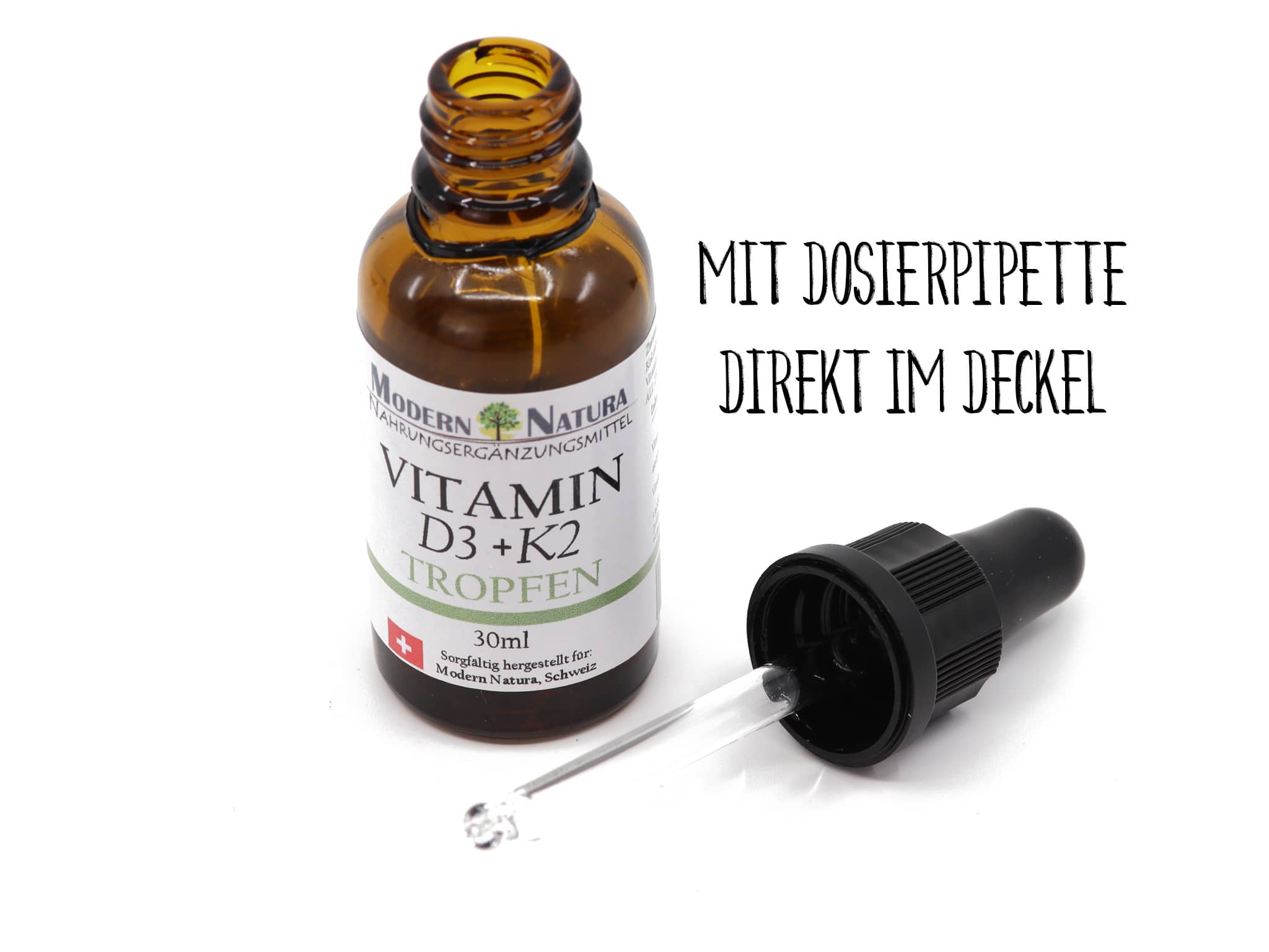 Vitamin D3 + Vitamin K2 Tropfen