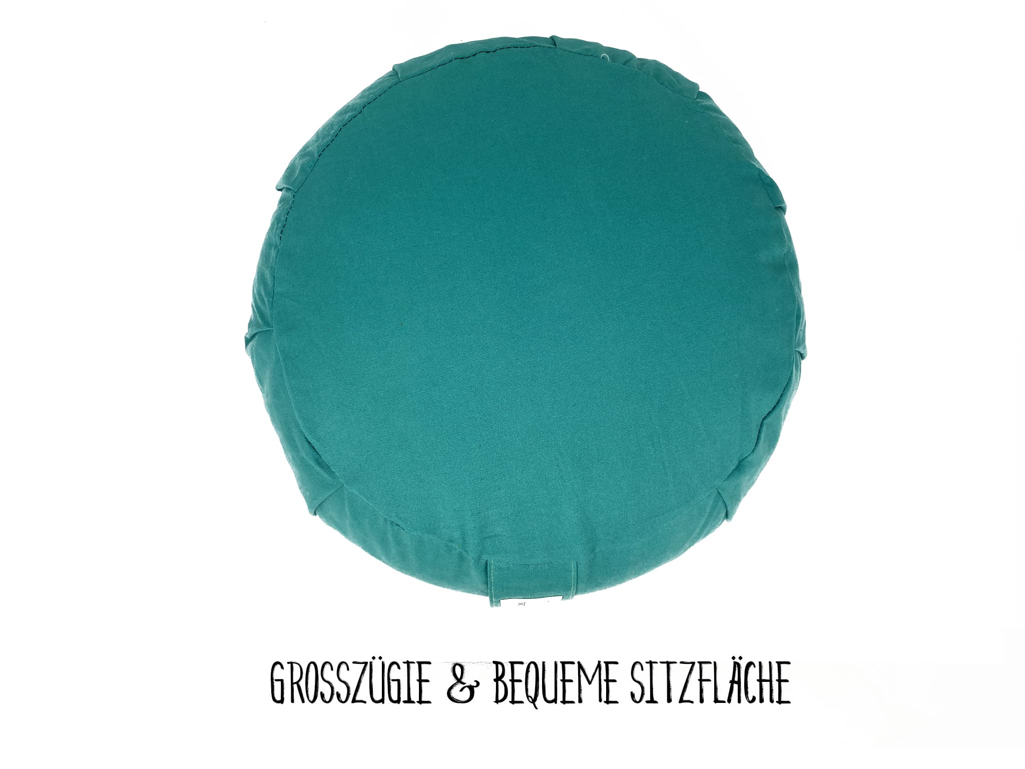 Bequeme und grosszügige Sitzfläche - Modern Natura Yoga Kissen