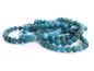 Preview: Apatit Edelstein / Heilstein Armband - ca. 8 mm Apatit Edelstein Kugel - Unisex