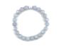 Preview: Aquamarin Edelstein / Heilstein Armband - ca. 8 mm Aquamarin Kugeln - Unisex