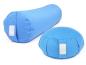 Preview: Yoga Set "Azur" - Yogakissen + Yogabolster (Hellblau, Babyblau / Lagunenblau)
