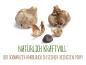 Preview: BIO Schwarzer Knoblauch Doppelpack (2x 120 Kapseln im Glas) Vegan & Glutenfrei - Mit reinem Bio Knoblauch Pulver