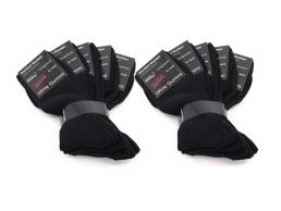 Preview: Diabetiker Komfortsocken Schwarz