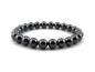 Preview: Hämatit Edelstein / Heilstein Armband - ca. 8 mm Hämatit Kugeln - Unisex