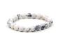 Preview: Howlite (Magnesit) Dreieck Edelstein /Heilstein Armband