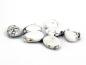 Preview: Howlite (Howlith) Edelstein / Heilstein + 1m Lederhalsband