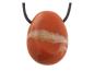 Preview: Jaspis Rot - Edelstein / Heilstein - inkl. 1m Leder- oder Kunstleder Halsband (Schmuckstein)