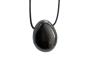 Preview: Schungit Edelstein / Heilstein + 1m Lederhalsband