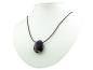 Preview: Purple Heart Edelstein / Heilstein + 1m Lederhalsband
