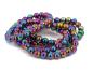 Preview: Rainbow Hämatit Edelstein / Heilstein Armband - ca.8 mm Kugeln - Unisex