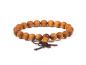 Preview: Sandelholz "Mala" Armband - ca.8 mm Perlen aus Sandelholz - Unisex