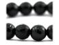 Preview: Schörl - Turmalin Armband - 8mm Kugeln (facettiert, Schwarz) - Aufgezogen auf elastisches Gummiband