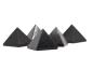 Preview: Edle Schungit Pyramide - Grösse ca 4cm - Schungit / Shungit