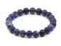 Preview: Sodalith Edelstein / Heilstein Armband - ca.8 mm Sodalith Kugeln - Unisex
