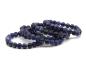 Preview: Sodalith Edelstein / Heilstein Armband - ca.8 mm Sodalith Kugeln - Unisex