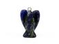 Preview: Sodalith Engel + 1m Lederhalsband