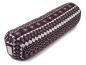 Preview: Yoga Bolster / Rolle "Egypt" (70 x 20 cm Gross, Rund) - Yoga Kissen / Meditationskissen (Schweizer BIO Dinkelspelz)