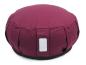 Preview: Yoga Set "Vino" - Yogakissen + Yogabolster (Bordeux Farbe / Weinrot)
