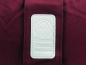 Preview: Yogakissen "Vino" (42 x 15 cm Gross, Rund, Weinrot, Rot) - Yoga Kissen / Meditationskissen (Schweizer BIO Dinkelspelz)