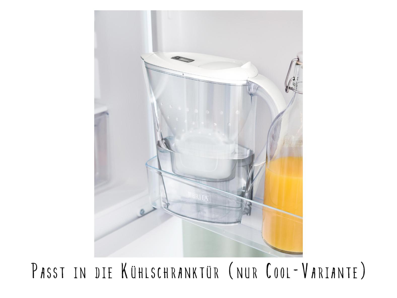 Brita Wasserfilter Marella - Weiss inkl. 1 MAXTRA Filter - Tischwasserfilter (2,4 Liter)