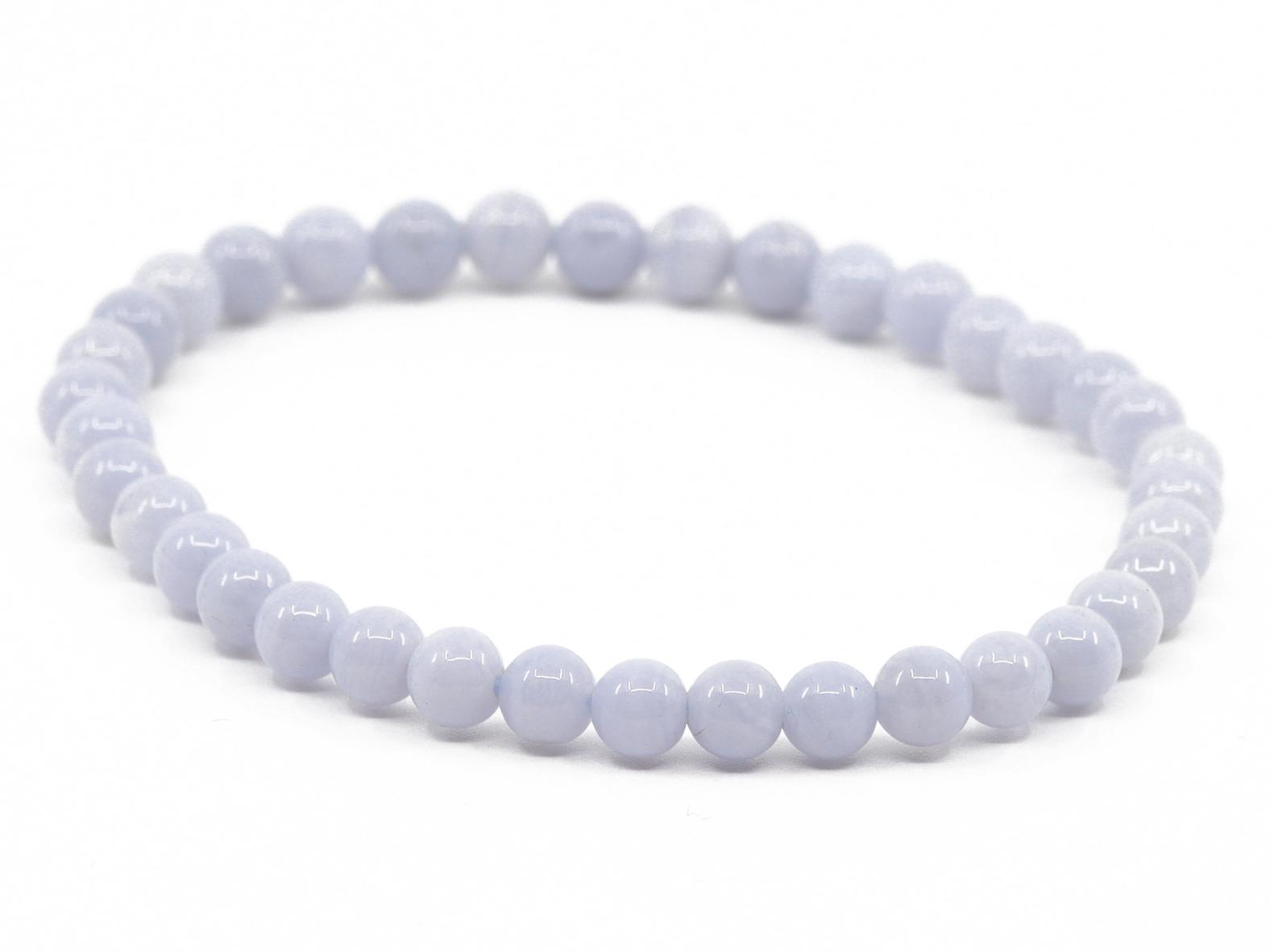 Chalcedon Edelstein /Heilstein Armband