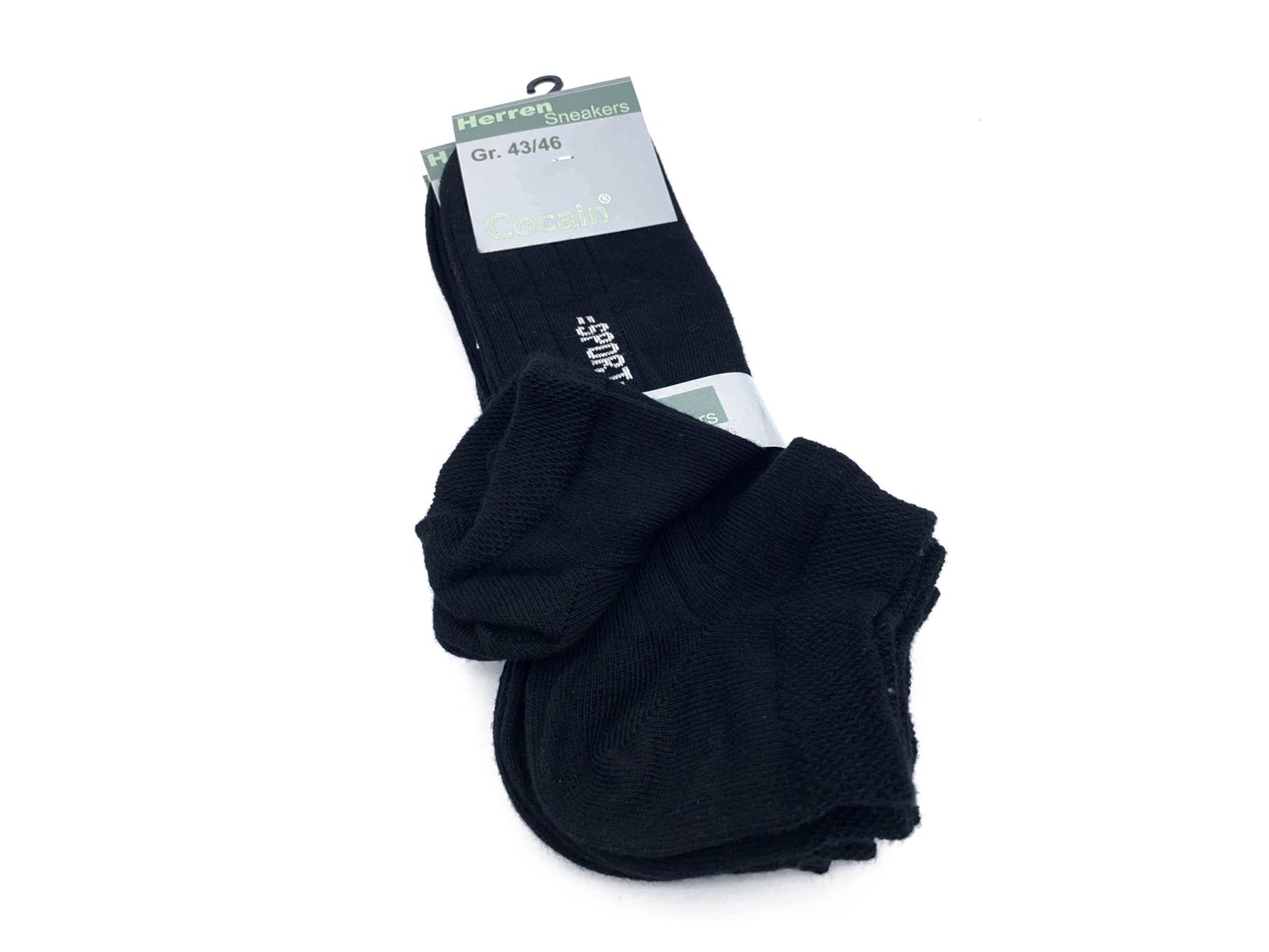 Cocain Herren Sneaker Socken (8 Paar) - Ohne einschneidenden Gummibund