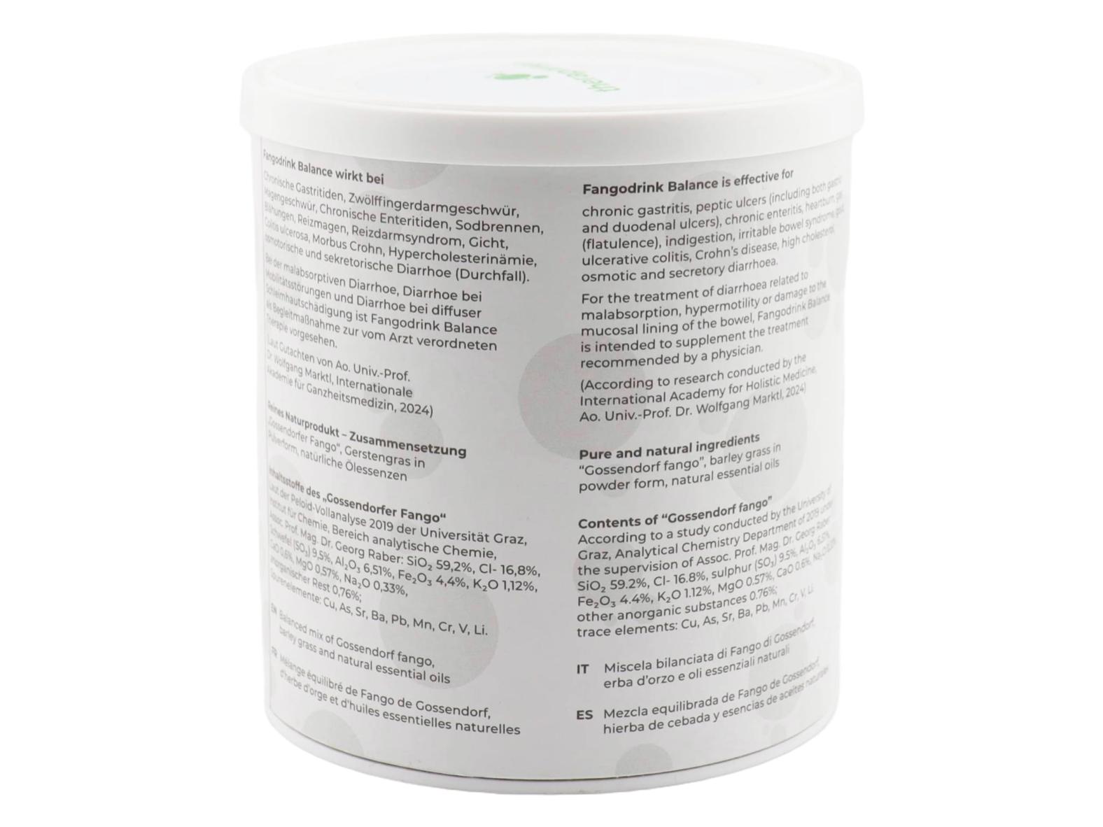 theraphango Fangodrink Balance - Natürliche Trinkkur aus Heilerde 220ml - Das Original