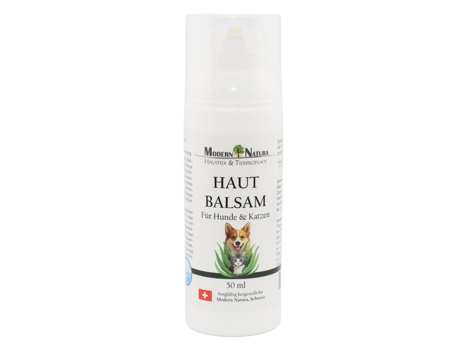 Hautbalsam (50 ml) Mit Aloe Barbadensis - Für Hunde & Katzen - Hydroaktive Emulsion