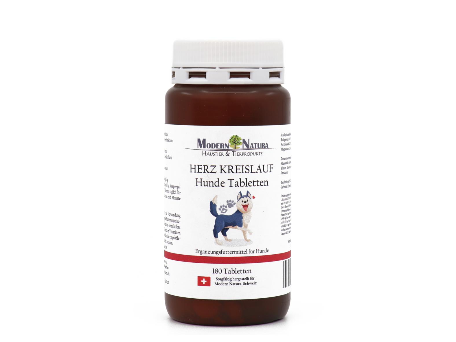 Herz - Kreislauf Hunde Tabletten (180 Stück)