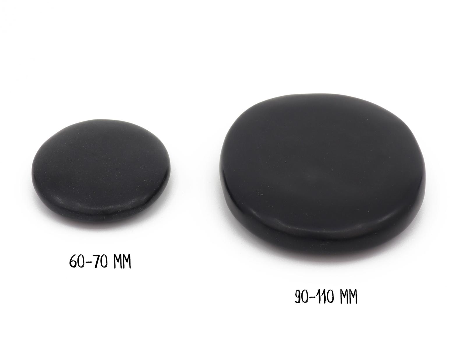 Hot Stone  - Echter Basalt Stein - Hot-Stone / Massagestein 60-70 mm oder 90-110 mm