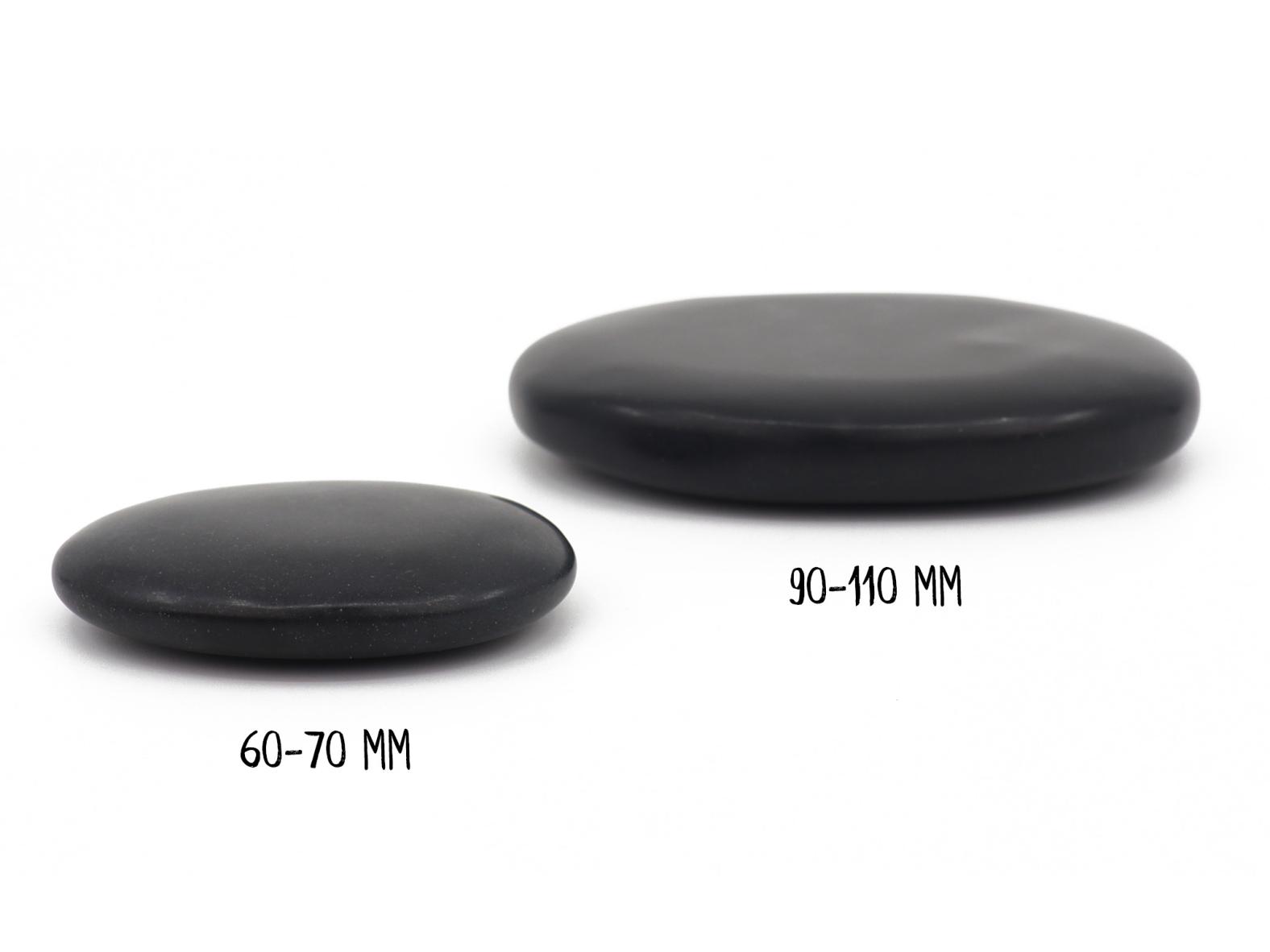 Hot Stone  - Echter Basalt Stein - Hot-Stone / Massagestein 60-70 mm oder 90-110 mm