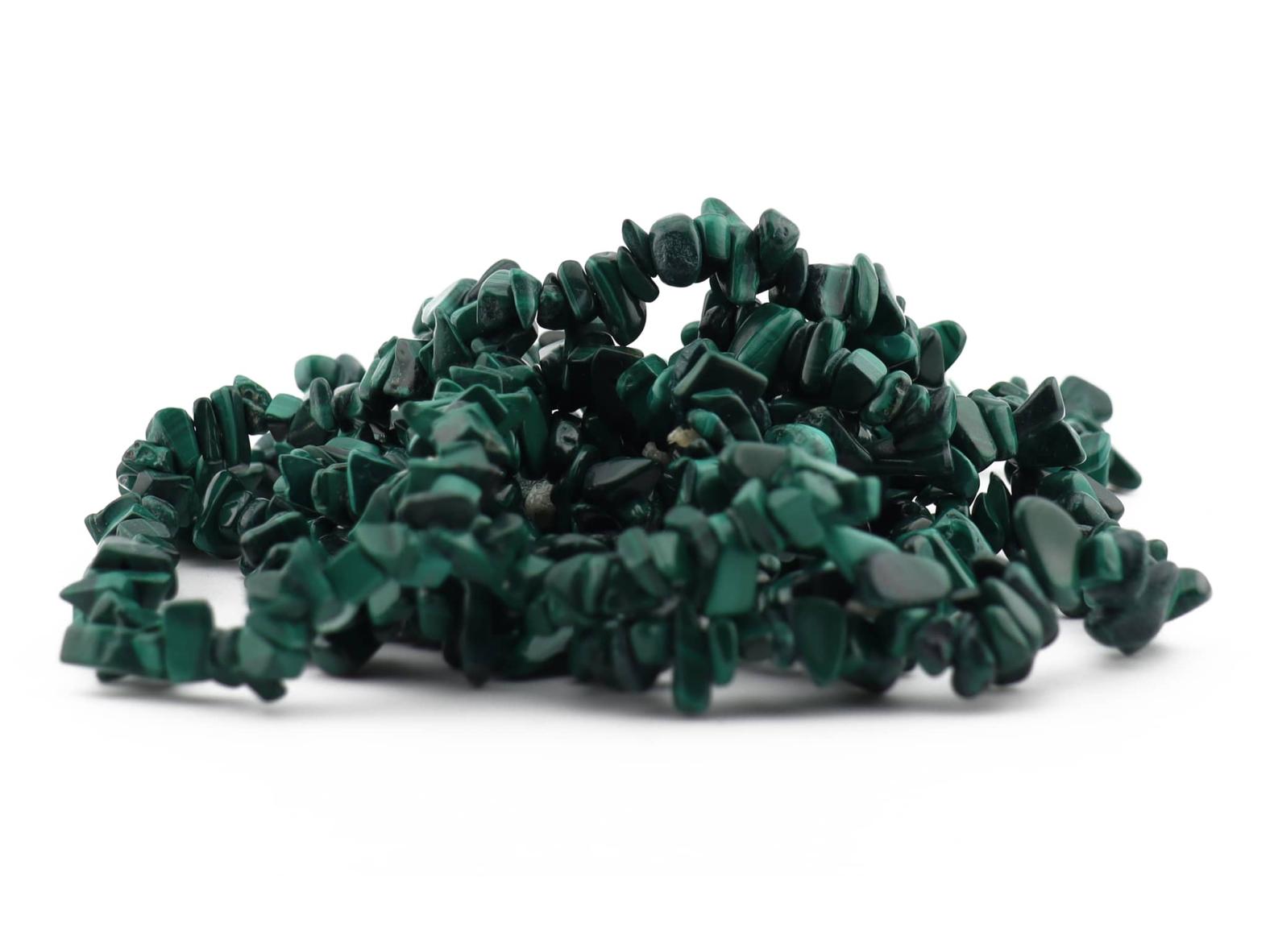 Malachit Splitter Edelstein /Heilstein Armband