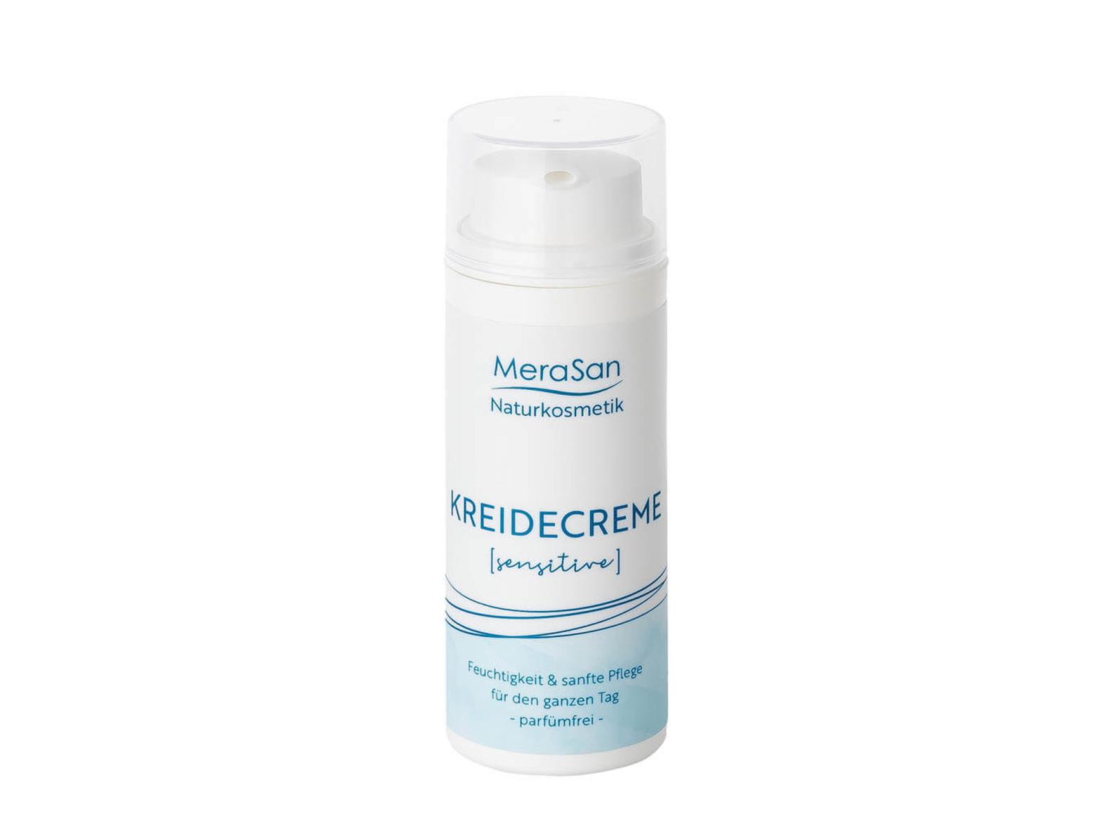 MeraSan Naturkosmetik Kreidecreme SENSITIVE (50 ml Airless-Spender)