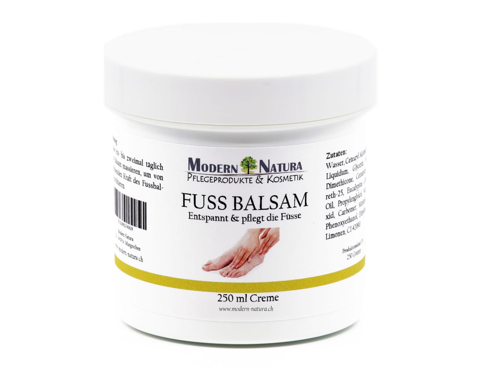 Fuss Balsam Creme - Entspannt und pflegt die Füsse - 250ml - Für Sie & Ihn - Unisex