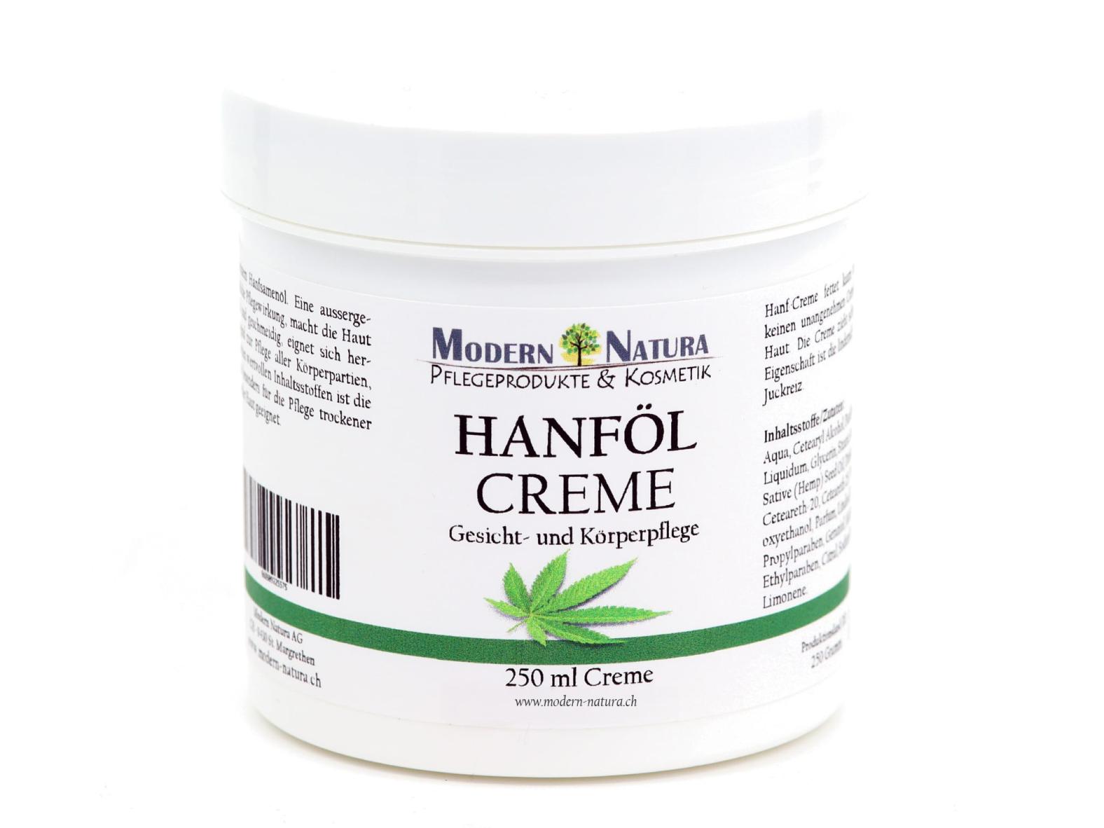 Hanföl Creme / Hanfcreme (250 ml)