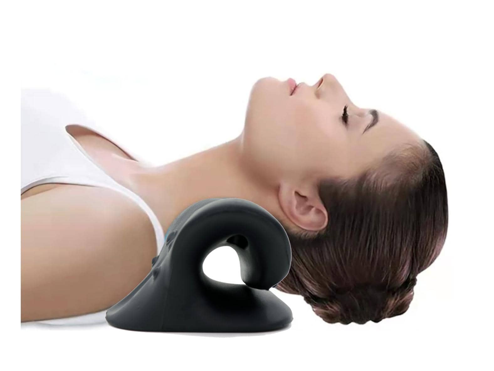 Nackenstrecker - Gegen Nackenschmerzen & Verspannungen - Für eine bessere Körperhaltung - Nacken Stretcher - Nackentrainer