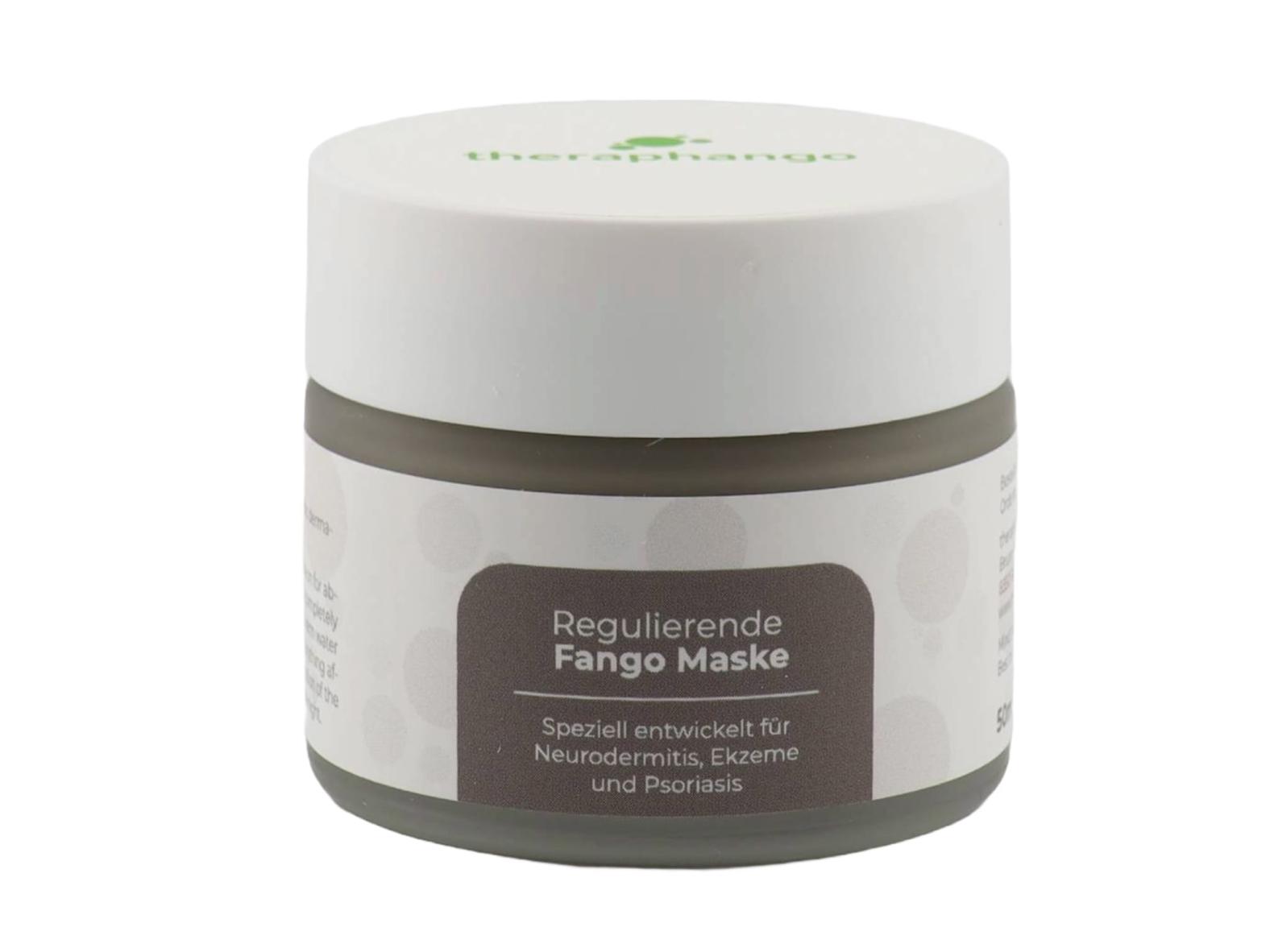 Regulierende Fango Maske - Geeignet bei Neurodermitis, Psoriasis & Ekzemen- Aus natürlicher Heilerde (50ml)