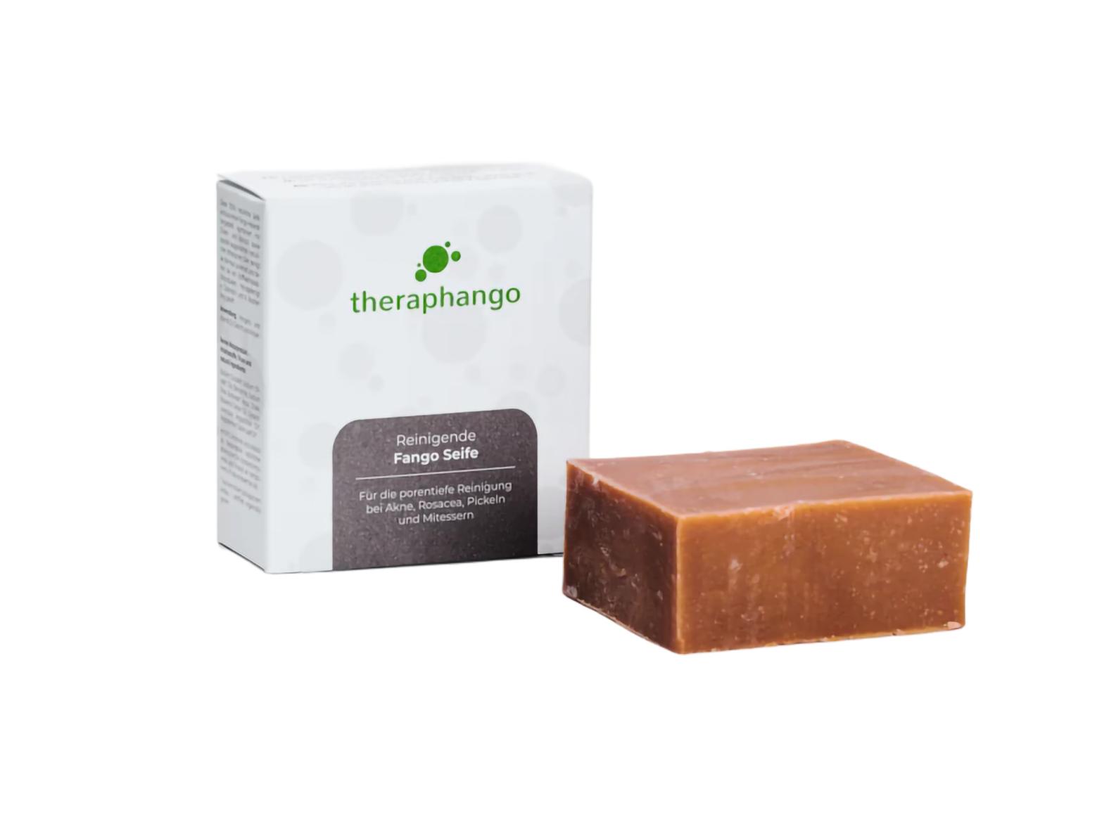 theraphango Reinigende Fango Seife aus natürlicher Heilerde 110g