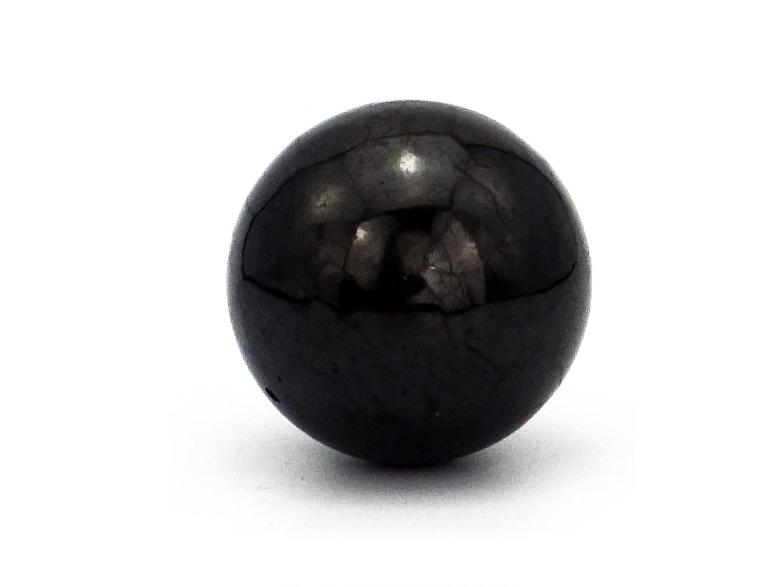Edle Schungit Kugel 40 mm Schungit / Shungit (Glänzend)