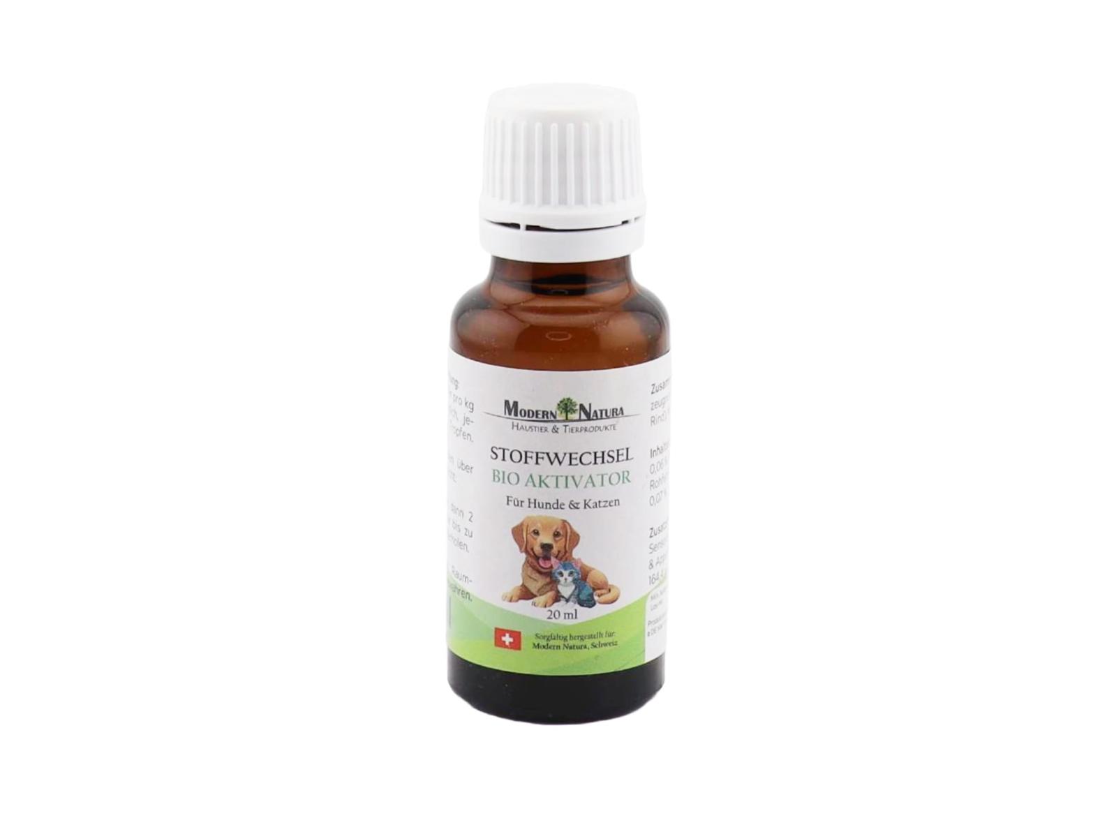 Stoffwechsel Bio Aktivator - Für Hunde & Katzen (20 ml)