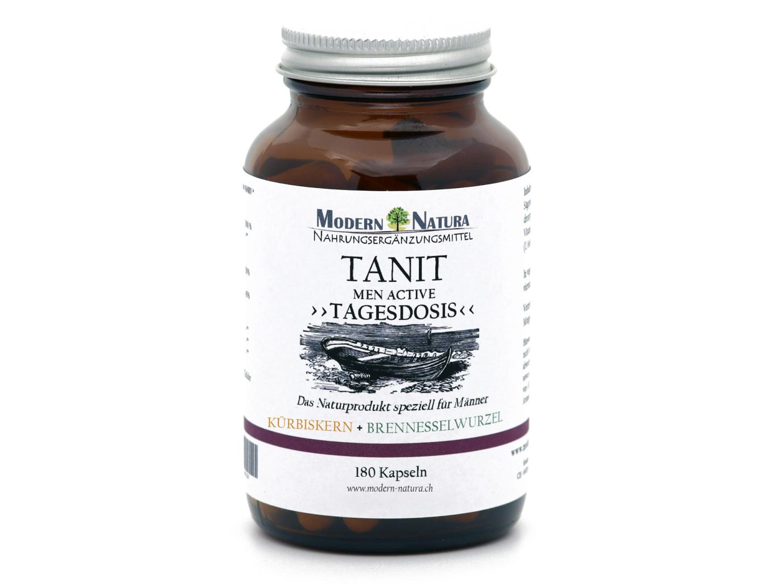 Tanit Men Active Set: Sägepalmen Kapseln + Brennnesselblätter Tee -  Die natürliche Unterstützung für Ihre Prostata