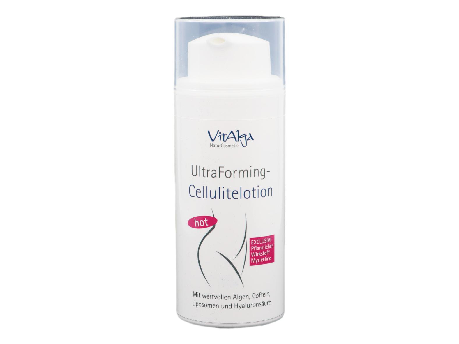 VitAlga UltraForming - Cellulitelotion hot - Mit anregendem Thermo-Effekt & exlusiven pflanzlichen Wirkstoffen