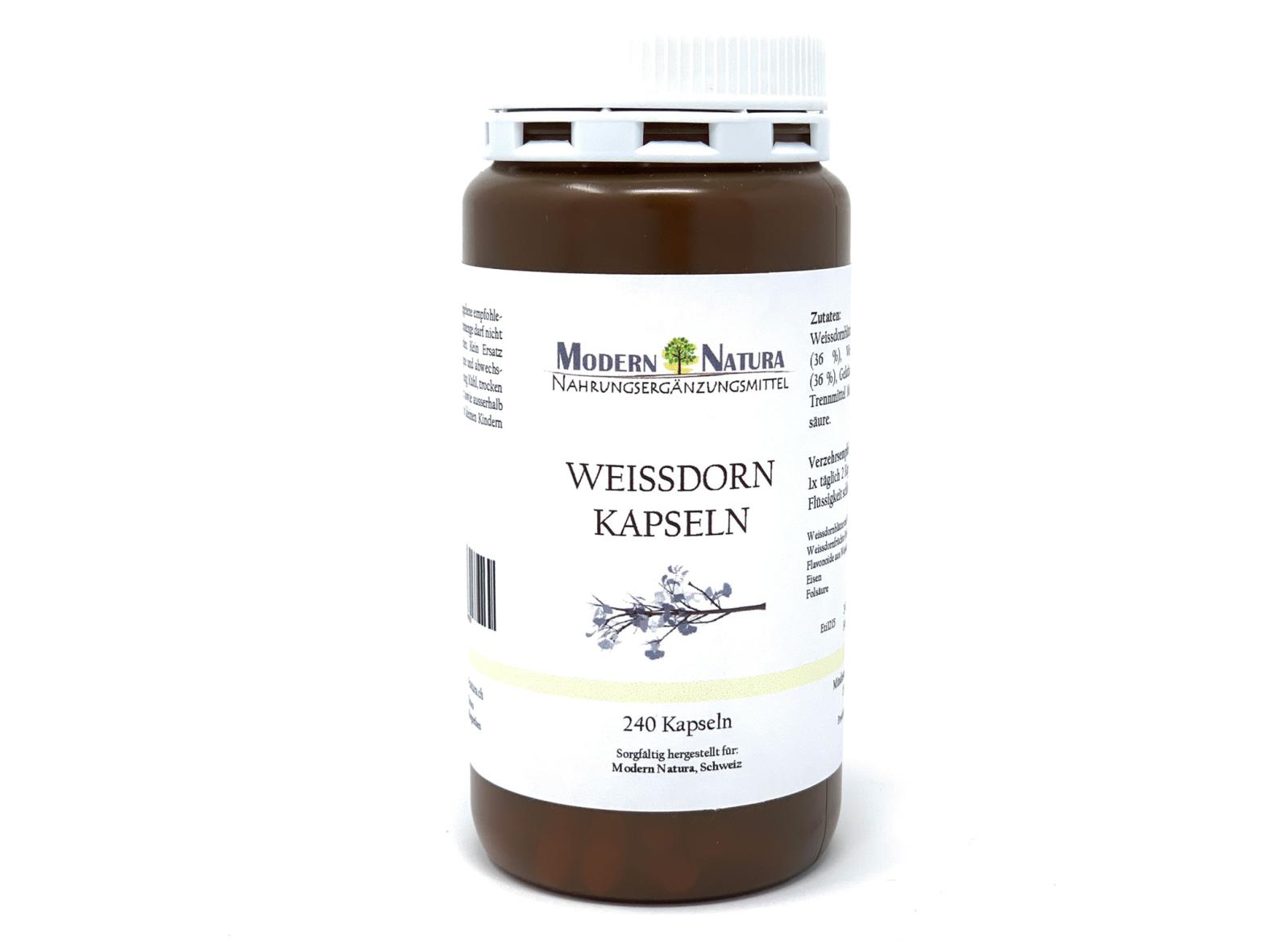 Weissdorn Kapseln (240 Stück)