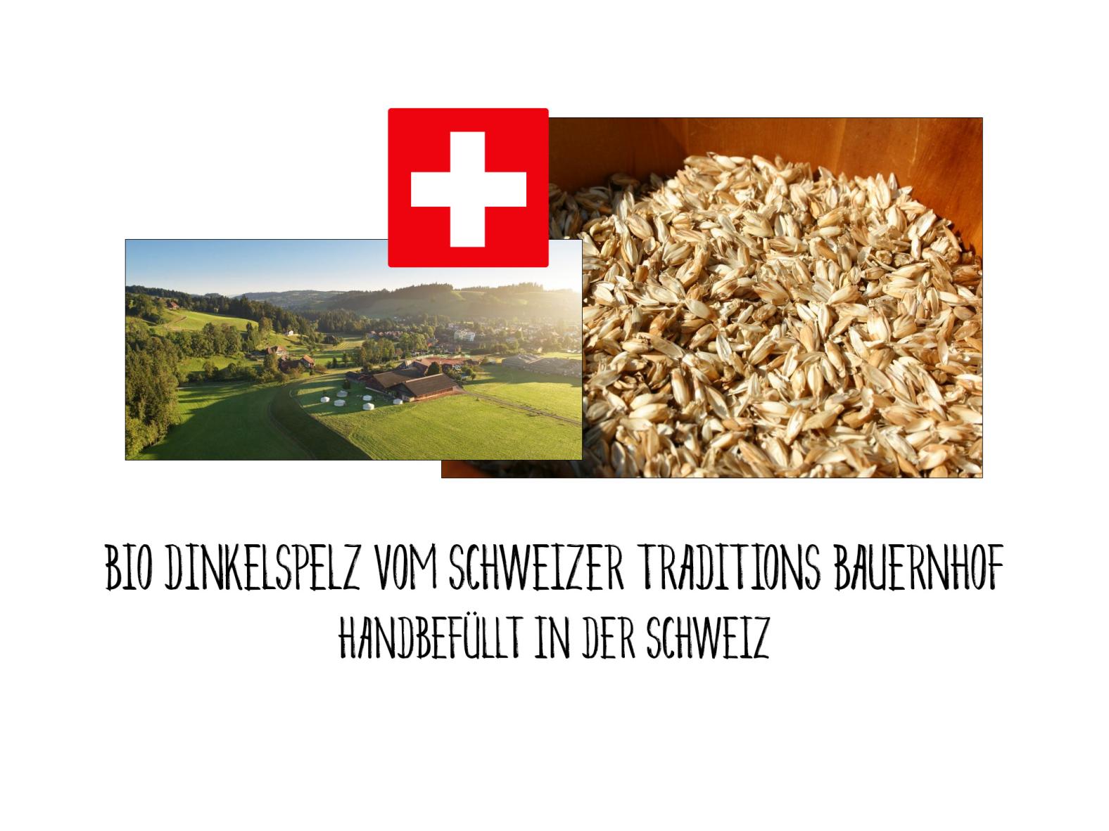 Yogakissen "Waldlichtung" (42 x 15 cm Gross, Rund, Grün) - Yoga Kissen / Meditationskissen (Schweizer BIO Dinkelspelz)