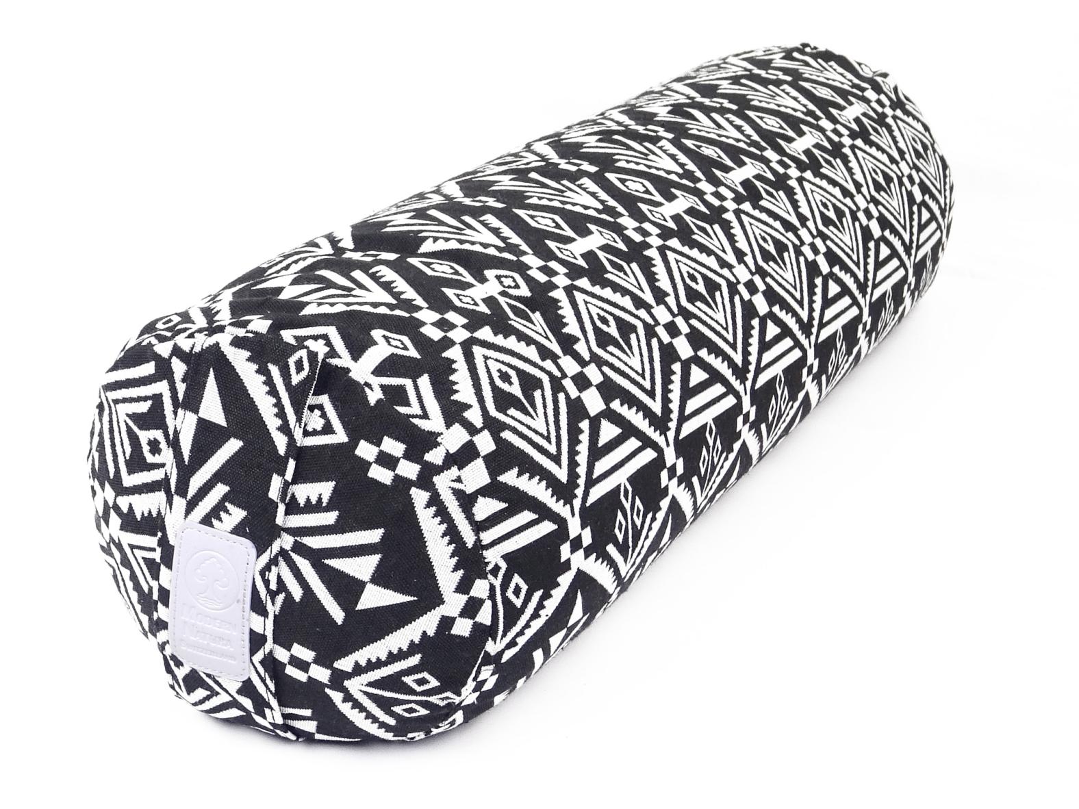 Yoga Bolster /Rolle "Zebra" (ca 70 x 20 cm)