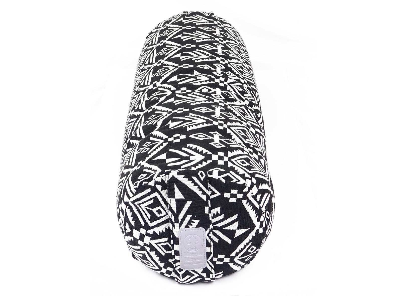 Yoga Bolster /Rolle "Zebra" (ca 70 x 20 cm)
